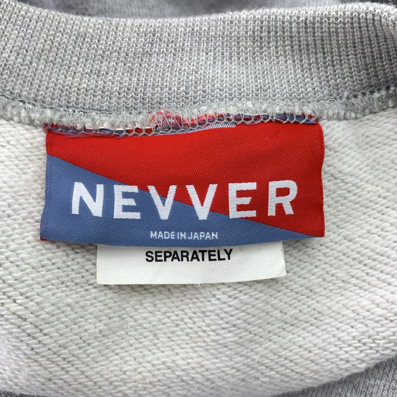 BROCHURE / ブローシュア | × nevver / ロゴ スウェット トレーナー | XL | メンズ