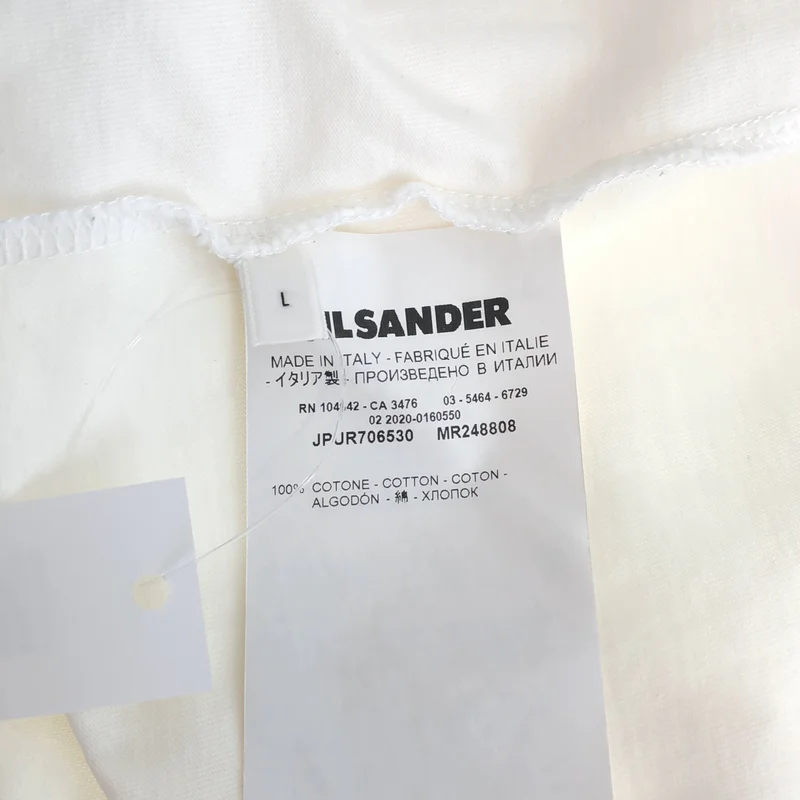 JIL SANDER+ / ジルサンダープラス | ロゴパッチ クルーネックTシャツ | L | メンズ