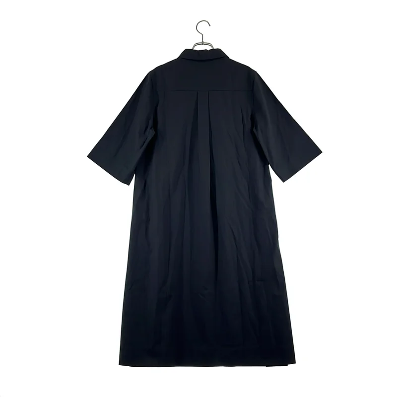 MARGARET HOWELL / マーガレットハウエル | 2023SS | WARM COTTON プルオーバー シャツ ワンピース | 2 | レディース