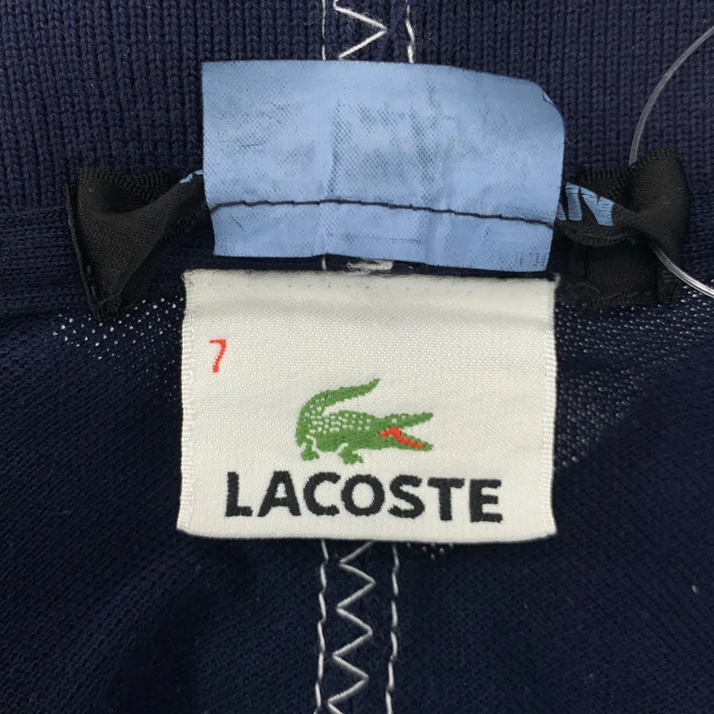 JUNYAWATANABE COMMEdesGARCONS MAN / ジュンヤワタナベマン | 2008SS | × LACOSTE / コットン ステッチデザイン ポロシャツ | M | メンズ