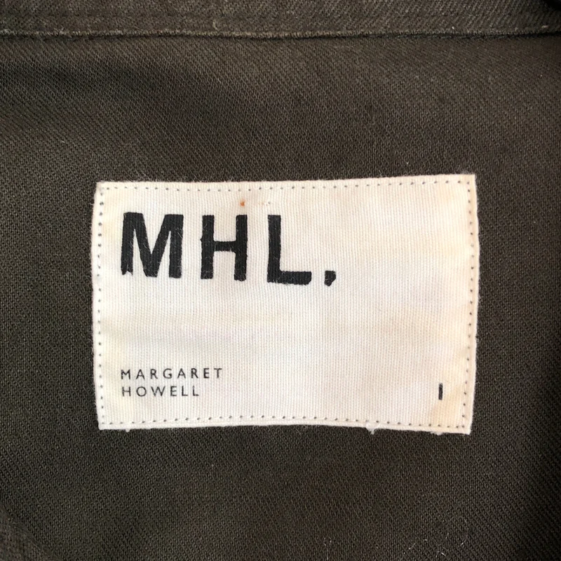 MHL. / エムエイチエルマーガレットハウエル | バンドカラー 半袖ワンピース 595-2157580 | 1 | レディース