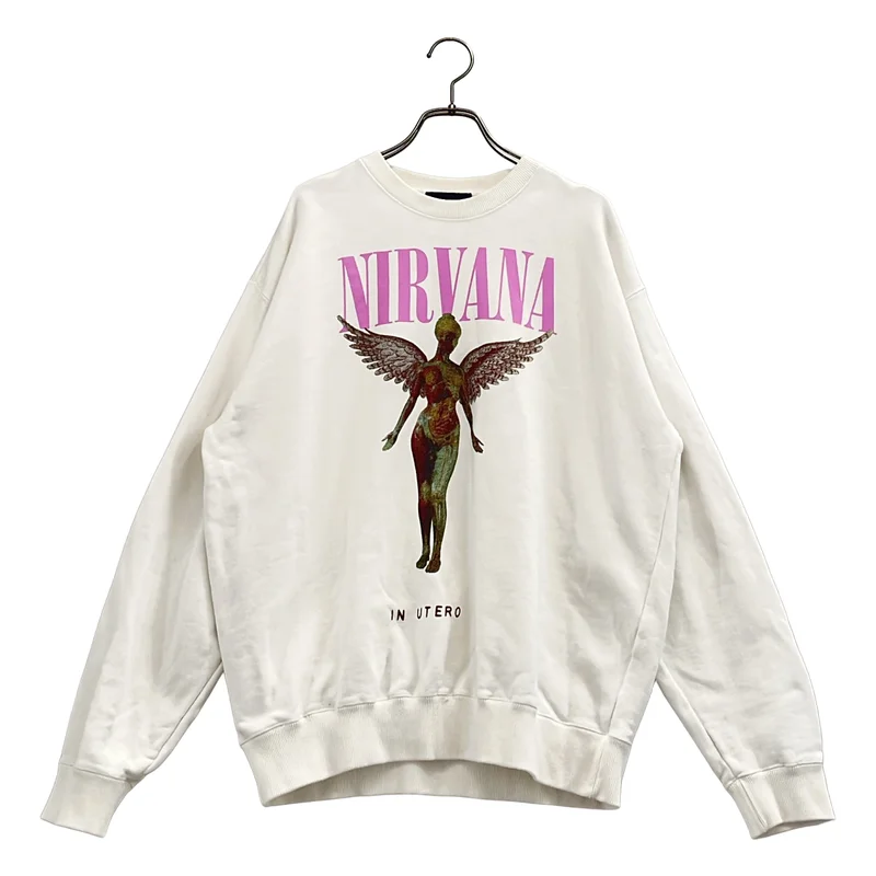 GOOD ROCK SPEED / グッドロックスピード | NIRVANA / プリント スウェット | XL | メンズ