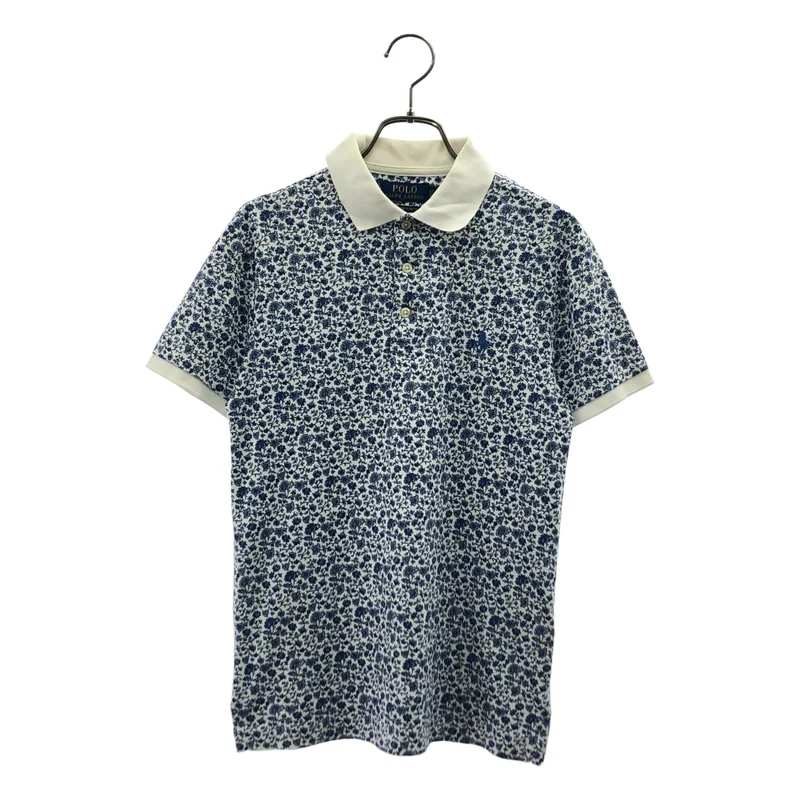 POLO RALPH LAUREN / ポロラルフローレン | フローラル 総柄 ポロシャツ | XS | レディース