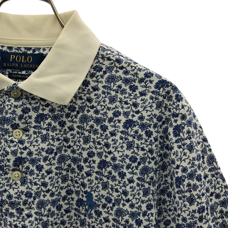 POLO RALPH LAUREN / ポロラルフローレン | フローラル 総柄 ポロシャツ | XS | レディース