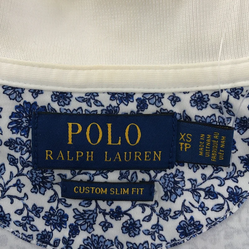 POLO RALPH LAUREN / ポロラルフローレン | フローラル 総柄 ポロシャツ | XS | レディース