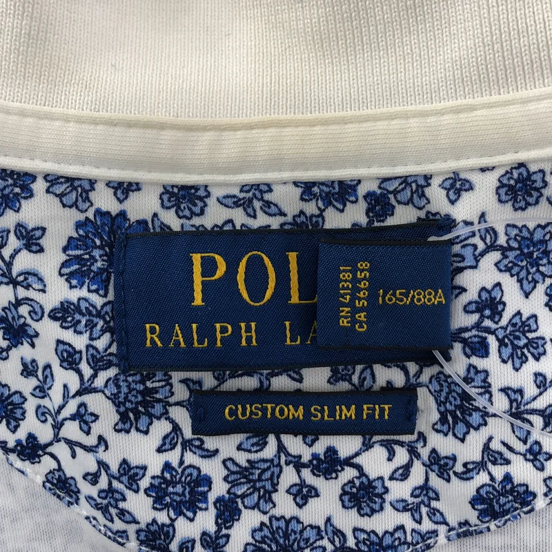 POLO RALPH LAUREN / ポロラルフローレン | フローラル 総柄 ポロシャツ | XS | レディース