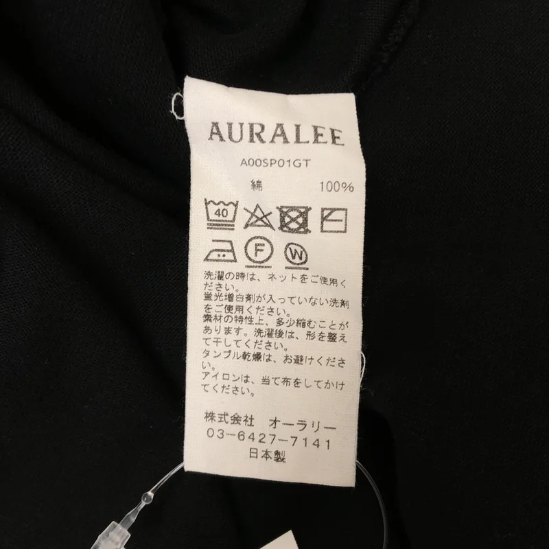AURALEE / オーラリー | LUSTER PLAITING L/S TEE / クルーネック カットソー | 3 | メンズ