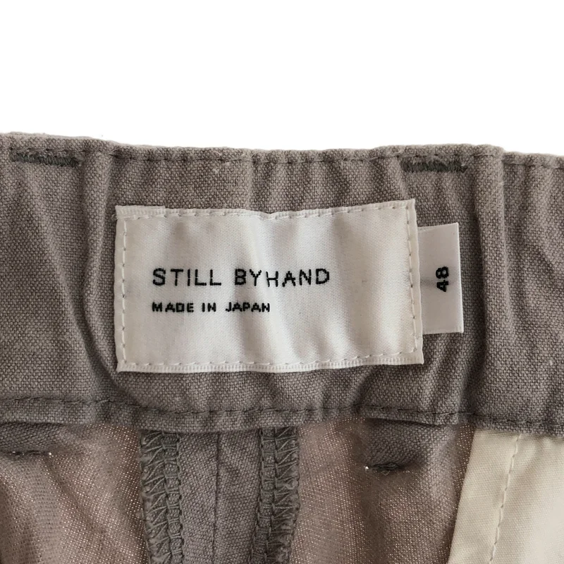 STILL BY HAND / スティルバイハンド | サマーウール リネン 4タック イージースラックス | 48 | メンズ
