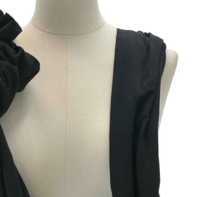 COMME des GARCONS / コムデギャルソン | 2015AW | ウール リボン サロペット パンツ | XS | レディース