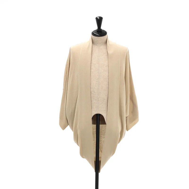 YANTOR / ヤントル | Line Knit cardigan ドレープ カーディガン |