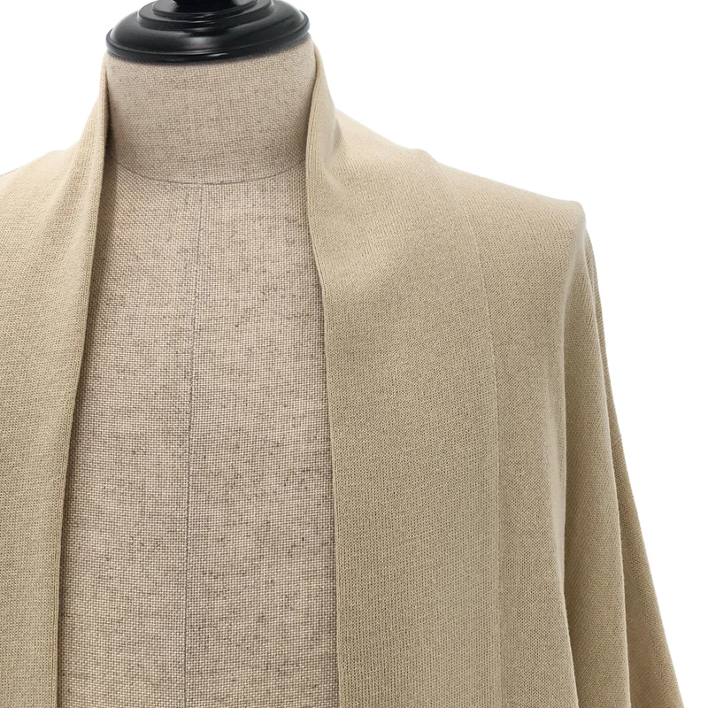 YANTOR / ヤントル | Line Knit cardigan ドレープ カーディガン |