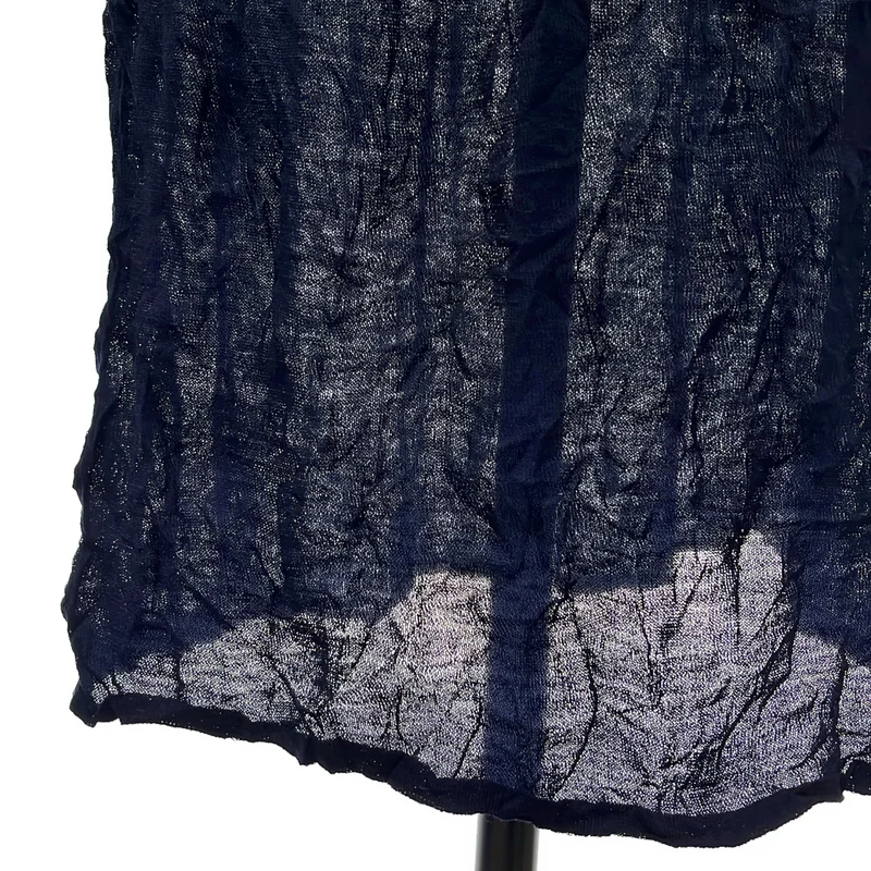 AURALEE / オーラリー | 2025AW | WRINKLED WOOL POLYESTER HIGH GAUGE KNIT DRESS / ニット ドレス ワンピース | 0 | レディース