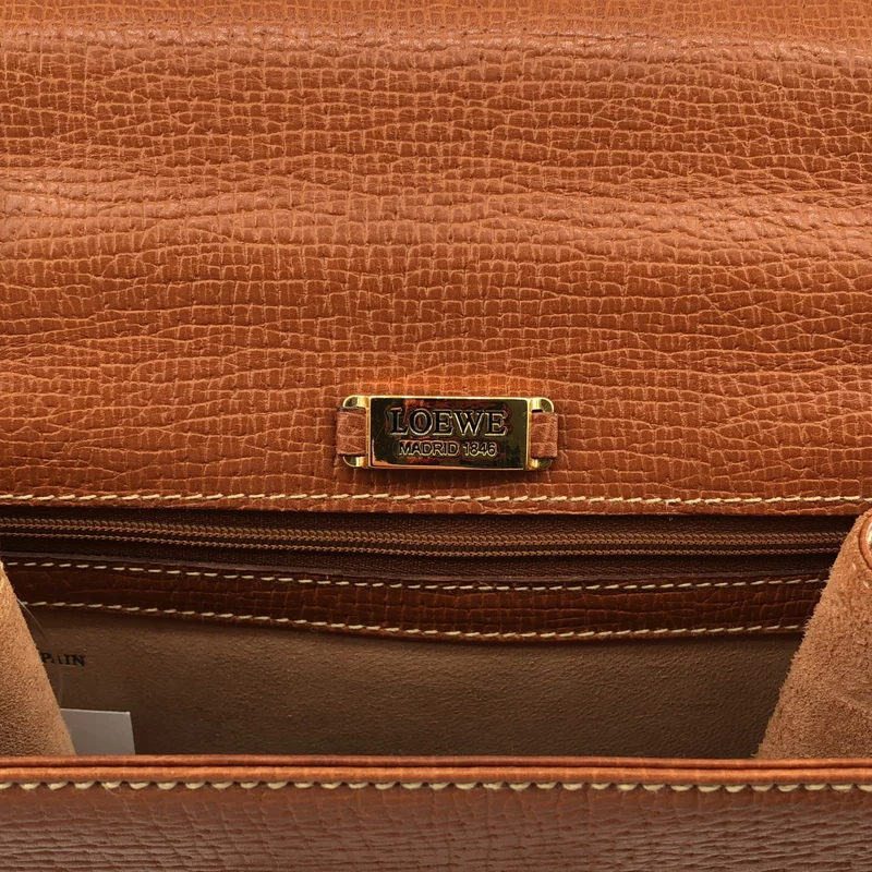 LOEWE / ロエベ | バルセロナ レザー ハンドバッグ |