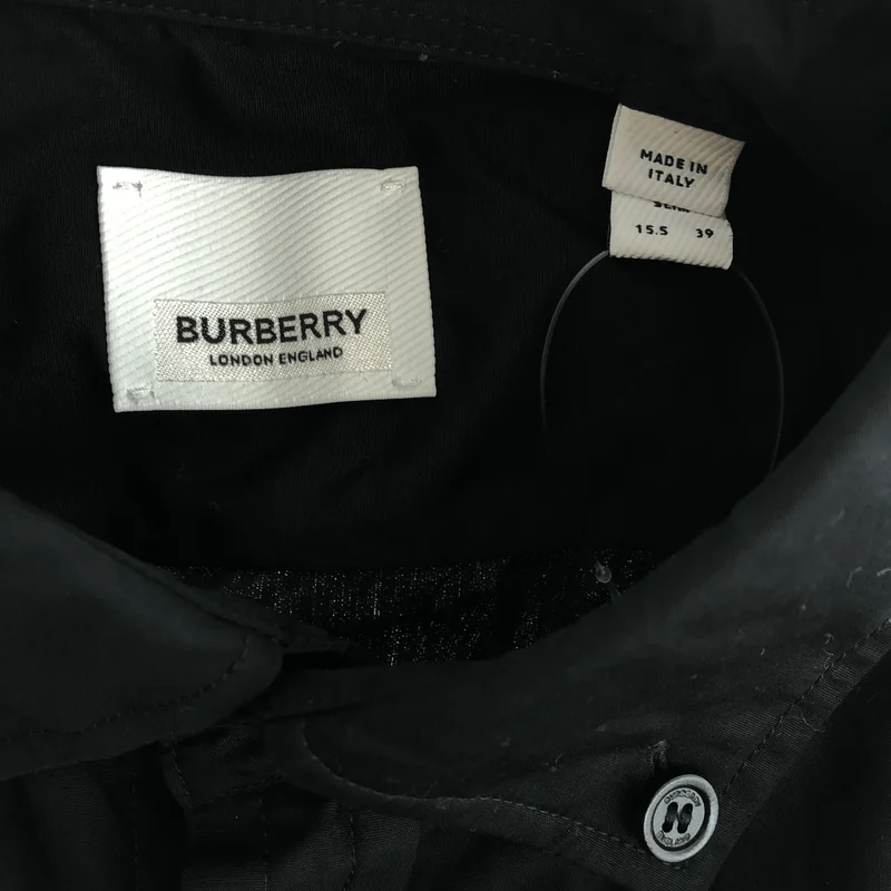 BURBERRY LONDON ENGLAND / バーバリーロンドンイングランド | ビーズ装飾 ボタンダウンシャツ | 39 | メンズ