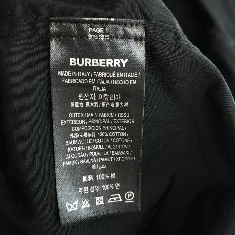 BURBERRY LONDON ENGLAND / バーバリーロンドンイングランド | ビーズ装飾 ボタンダウンシャツ | 39 | メンズ
