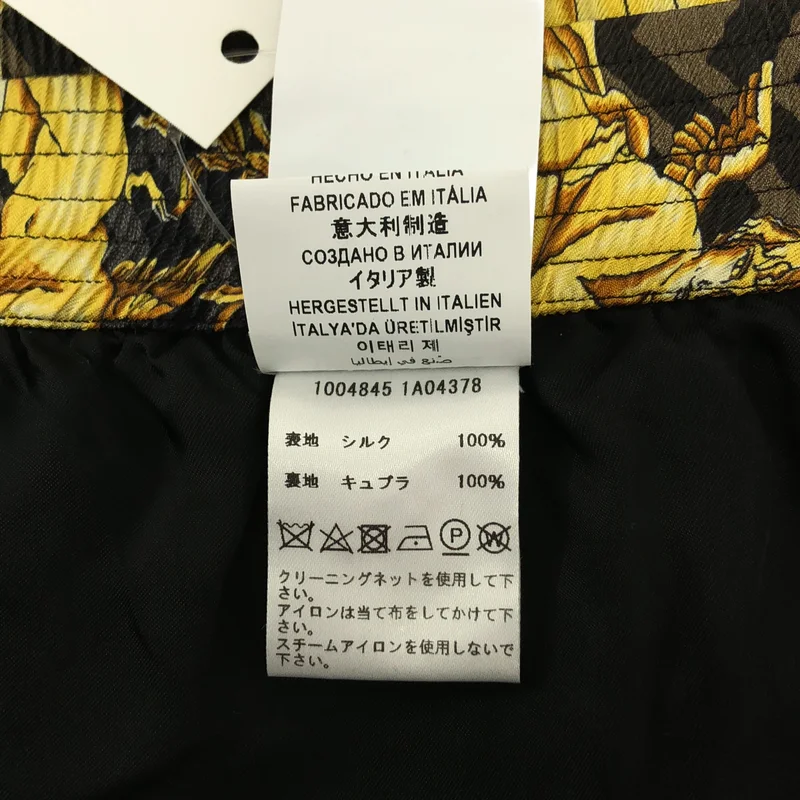 FENDI / フェンディ | ×VERSACE / シルク バロック ズッカ プリント ショートパンツ | 50 | メンズ