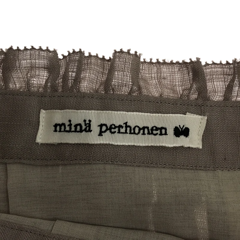 mina perhonen / ミナペルホネン | sitoa タック スカート aes5442L | 38 | レディース