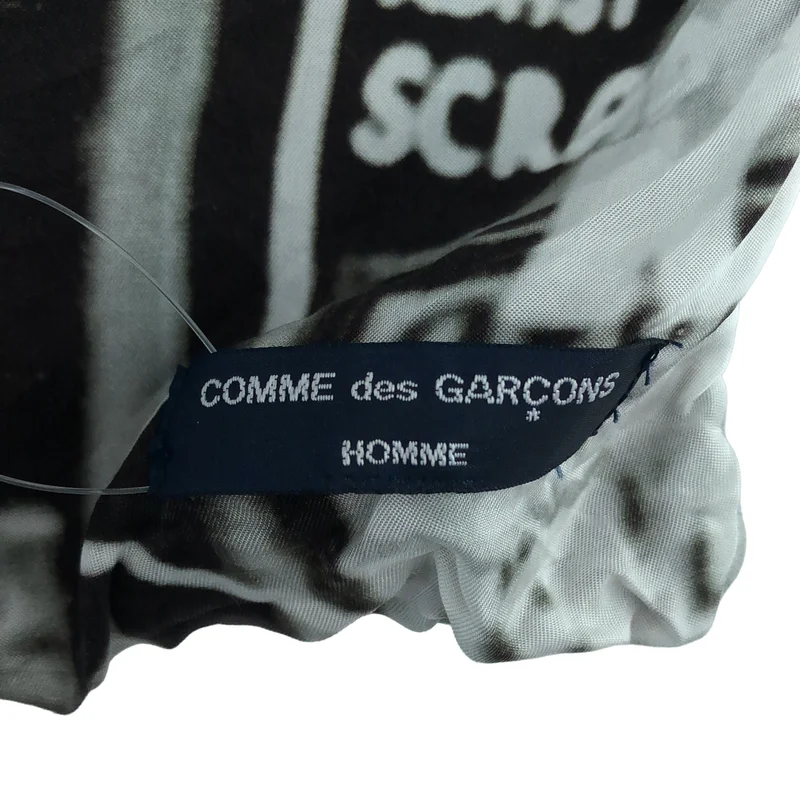 COMME des GARCONS HOMME / コムデギャルソンオム | 転写プリント マフラー ストール |