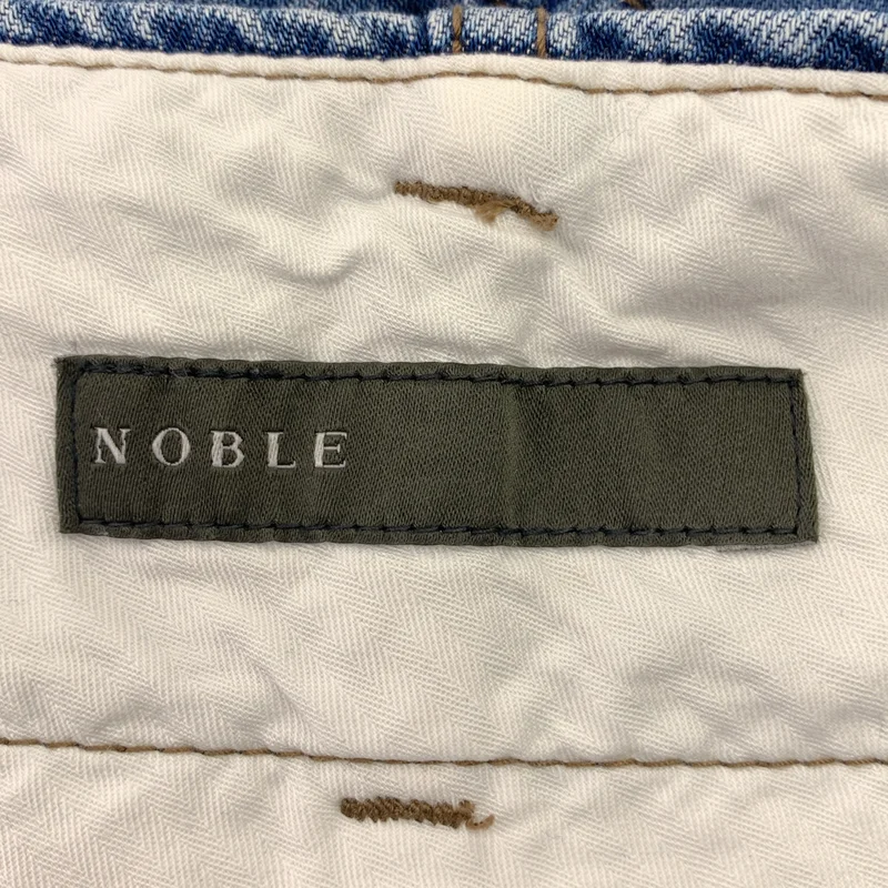 NOBLE / ノーブル | 2024AW | スージングデニムフォルムタックパンツ | 38 | レディース