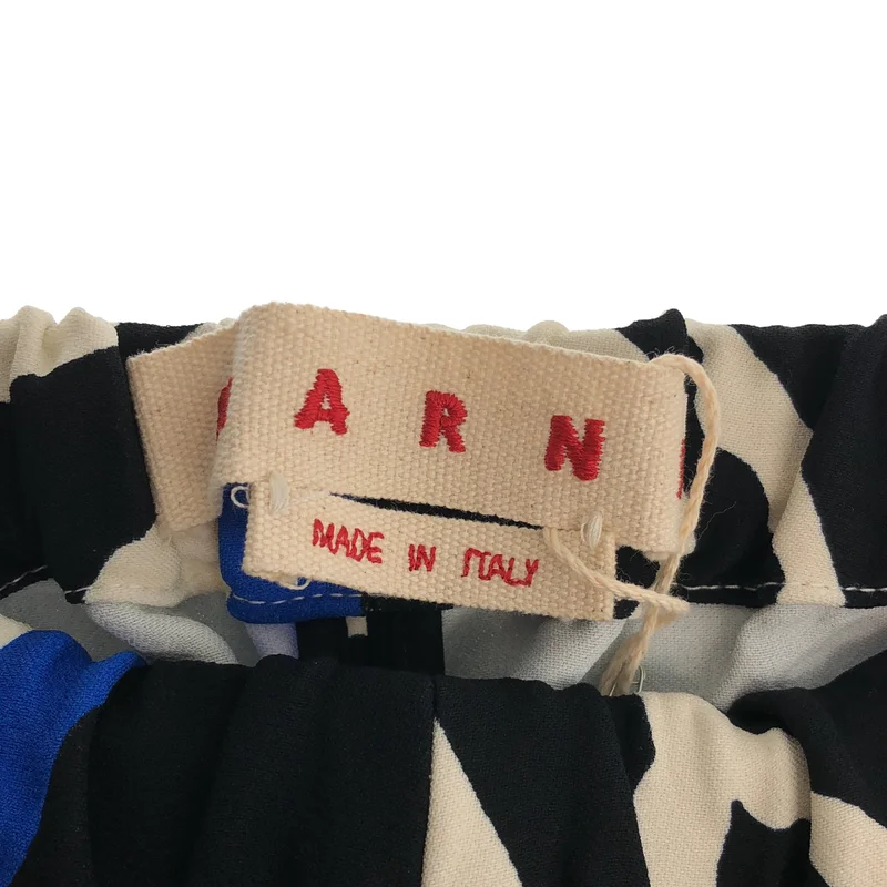 MARNI / マルニ | グラフィックプリント イージーパンツ | 38 | レディース