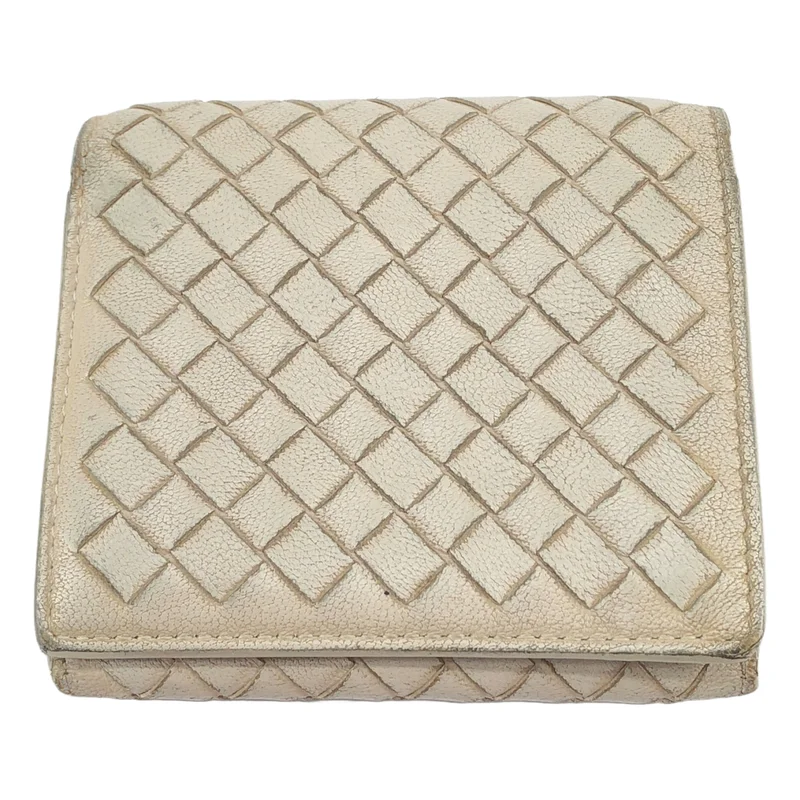 BOTTEGA VENETA / ボッテガヴェネタ | レザーイントレチャート 財布 |
