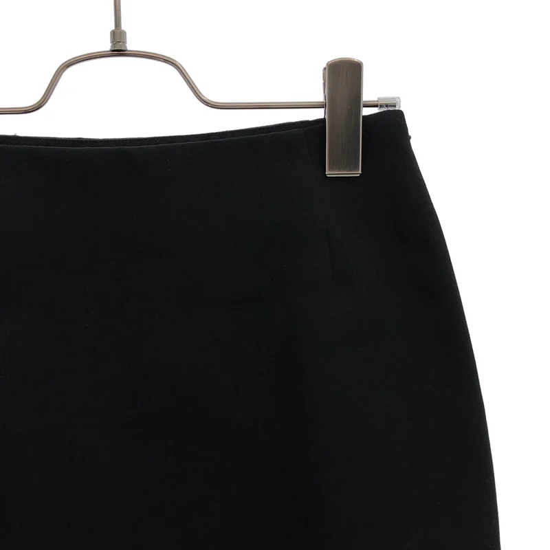 BALENCIAGA / バレンシアガ | ウール バックスリット スカート | 36 | レディース