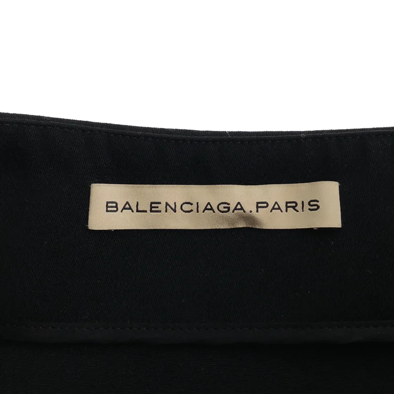 BALENCIAGA / バレンシアガ | ウール バックスリット スカート | 36 | レディース