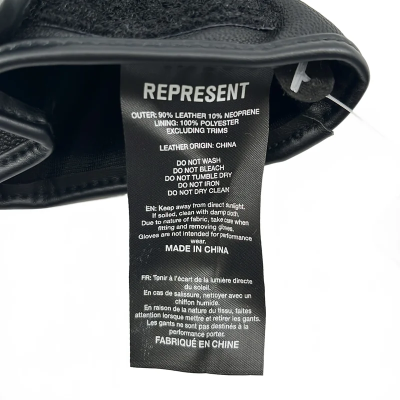 REPRESENT / リプレゼント | LEATHER MOTOR GLOVES / レザー モーターグローブ |