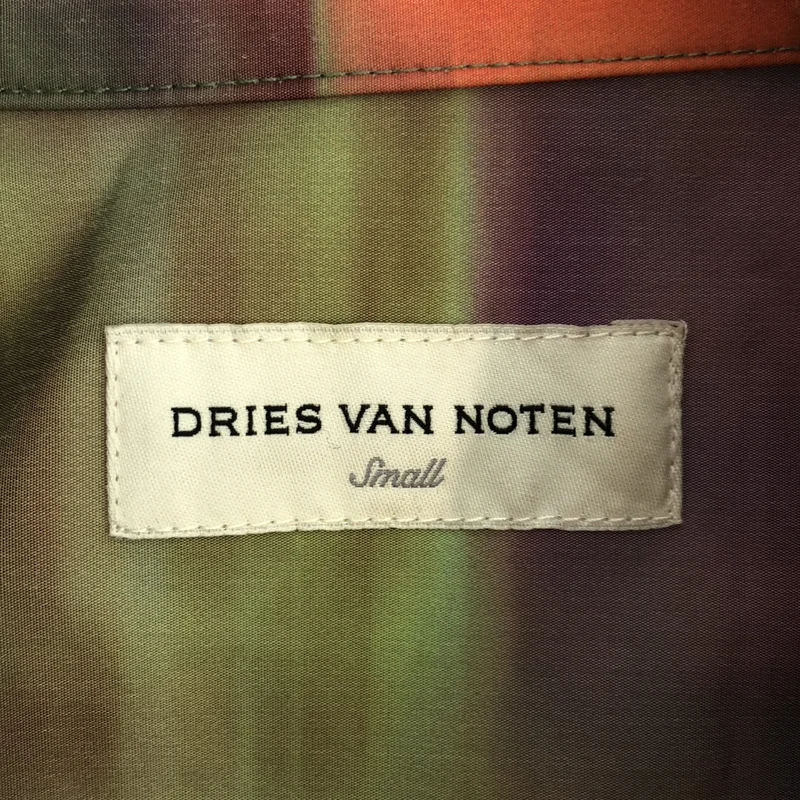 DRIES VAN NOTEN / ドリスヴァンノッテン | 2022SS | KHAKI VARON JACKET プリント ノースリーブ ジャケット |