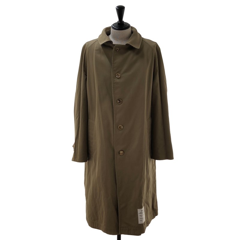 Maison Margiela / メゾンマルジェラ | 2017AW | リバーシブル 千鳥格子 ステンカラーコート | 48 | メンズ