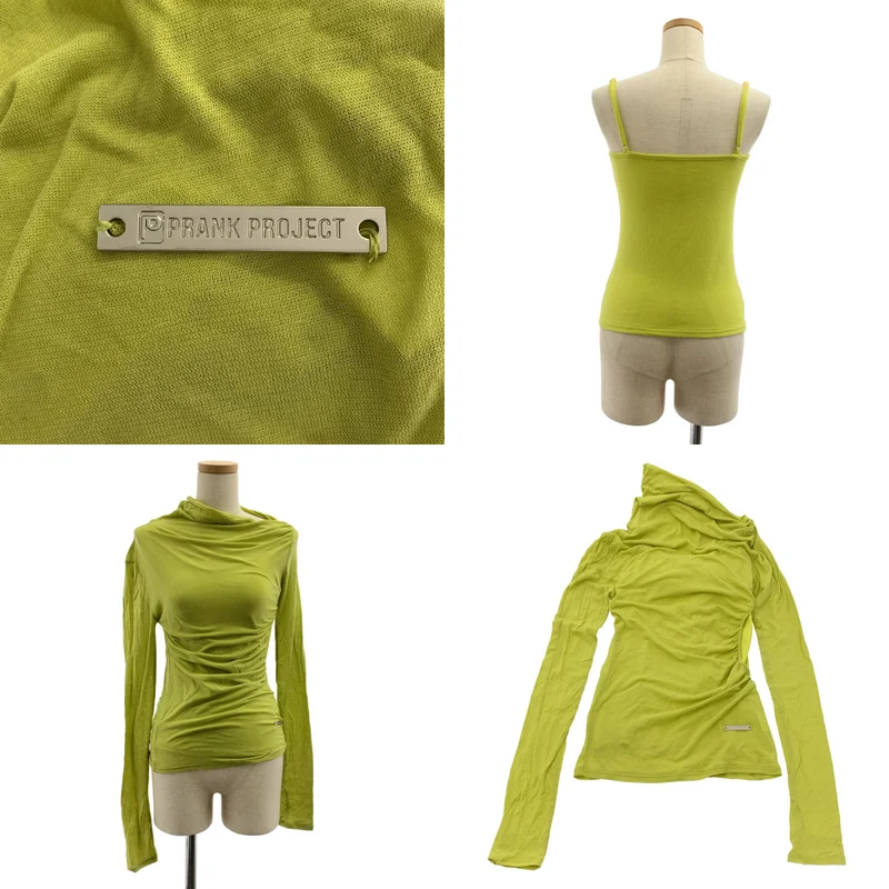 PRANK PROJECT / プランクプロジェクト | Sheer One Shoulder Top / シアーワンショルトップ / インナー付き | F | レディース