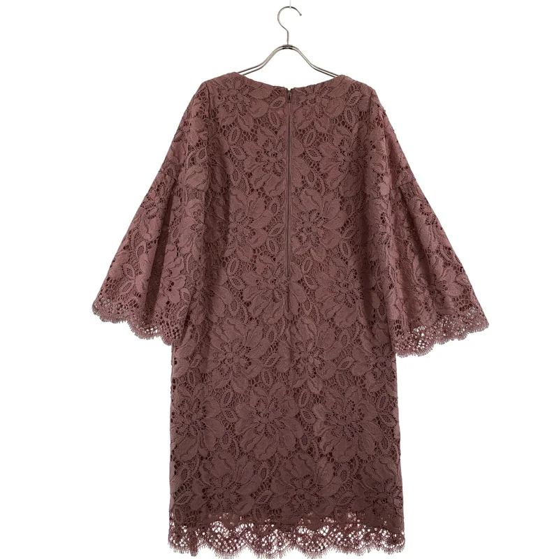 ADORE / アドーア | レース バックジップ ワンピース / 裏地付き | 36 | レディース