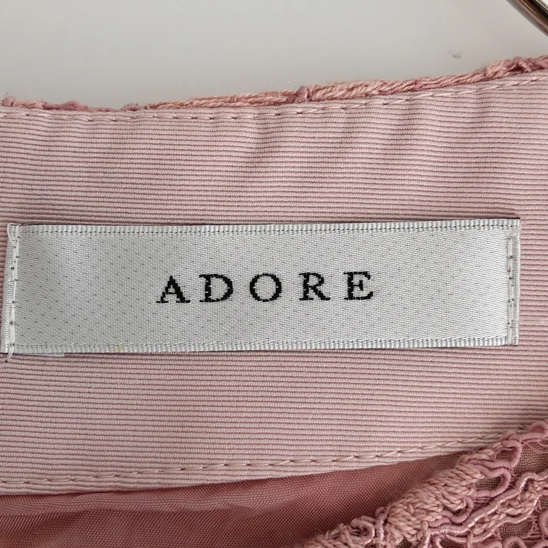 ADORE / アドーア | レース バックジップ ワンピース / 裏地付き | 36 | レディース