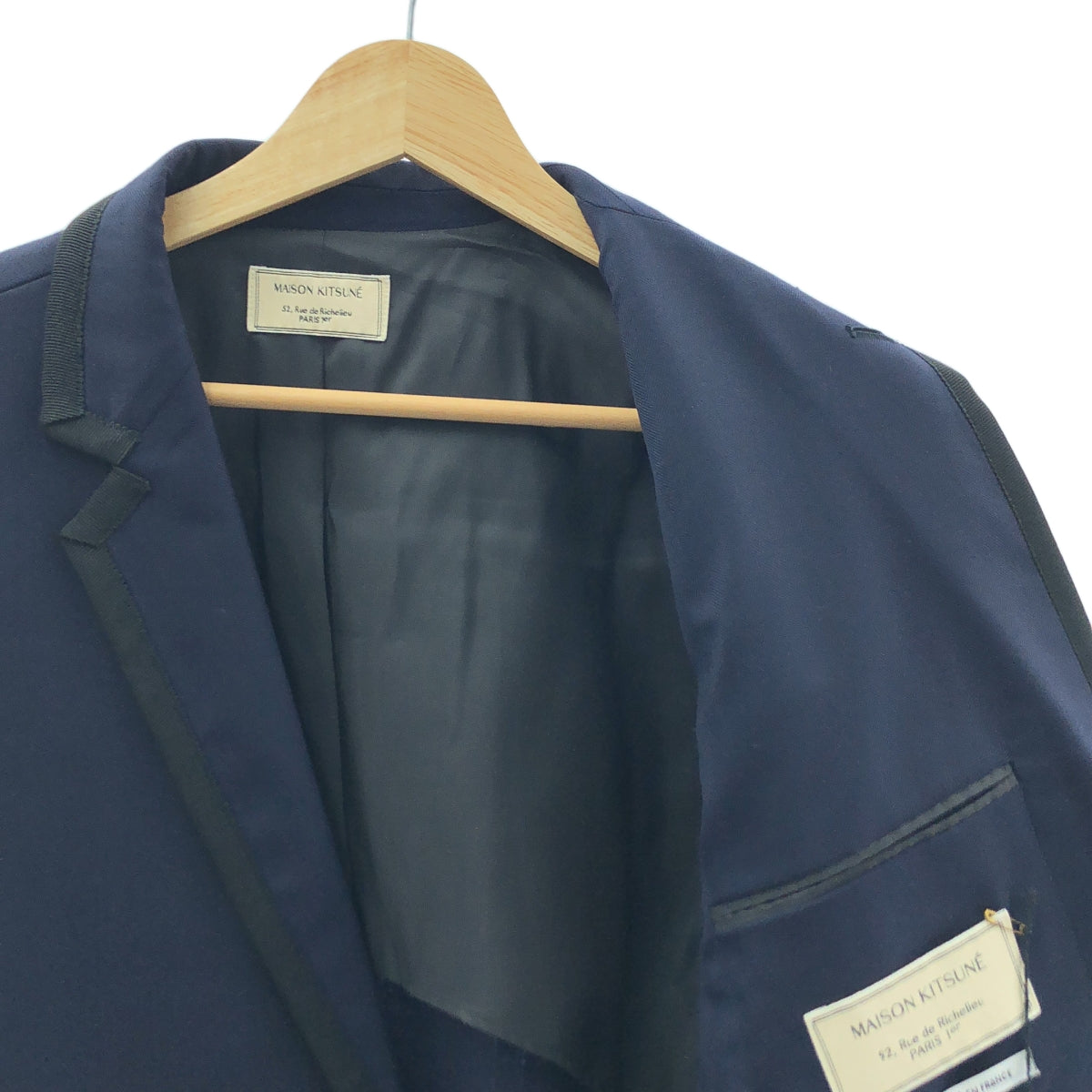 【極美品】MAISON KITSUNÉ キツネ テーラードジャケット カノニコ 美品】 MAISON KITSUNE / メゾンキツネ | Vitale Barberis Canonico