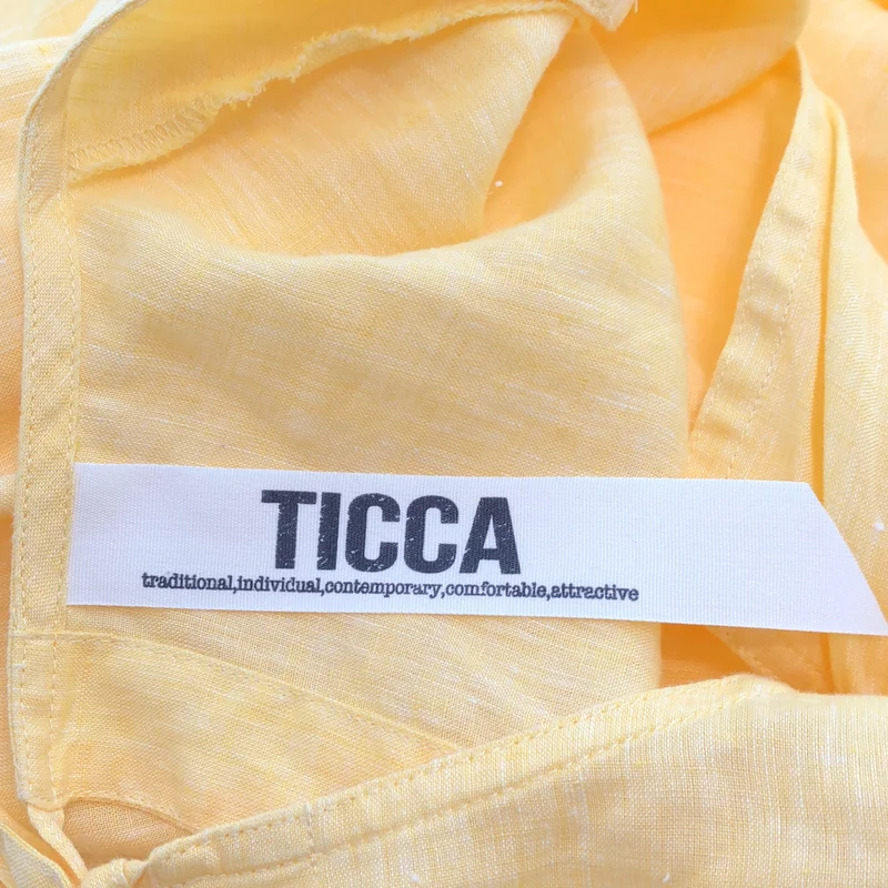 TICCA / ティッカ | リネンキーネックワンピース | F | レディース