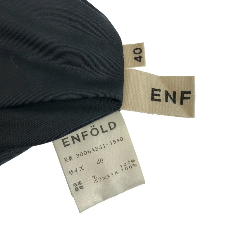 ENFOLD / エンフォルド | ウール ジョーゼットジョッパーズパンツ | 40 | レディース