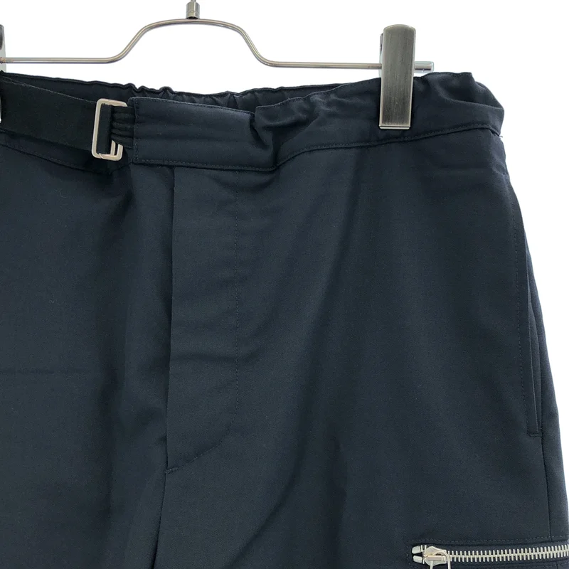 OAMC / オーエーエムシー | Regs Pant ウール ジップ ベルテッド パンツ | S | メンズ