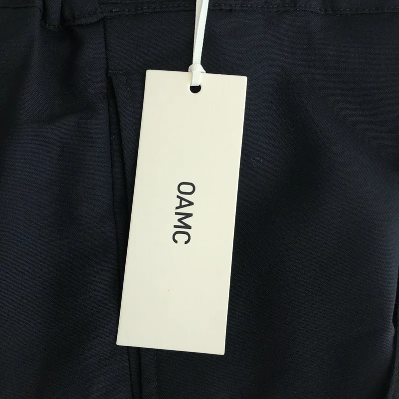 OAMC / オーエーエムシー | Regs Pant ウール ジップ ベルテッド パンツ | S | メンズ