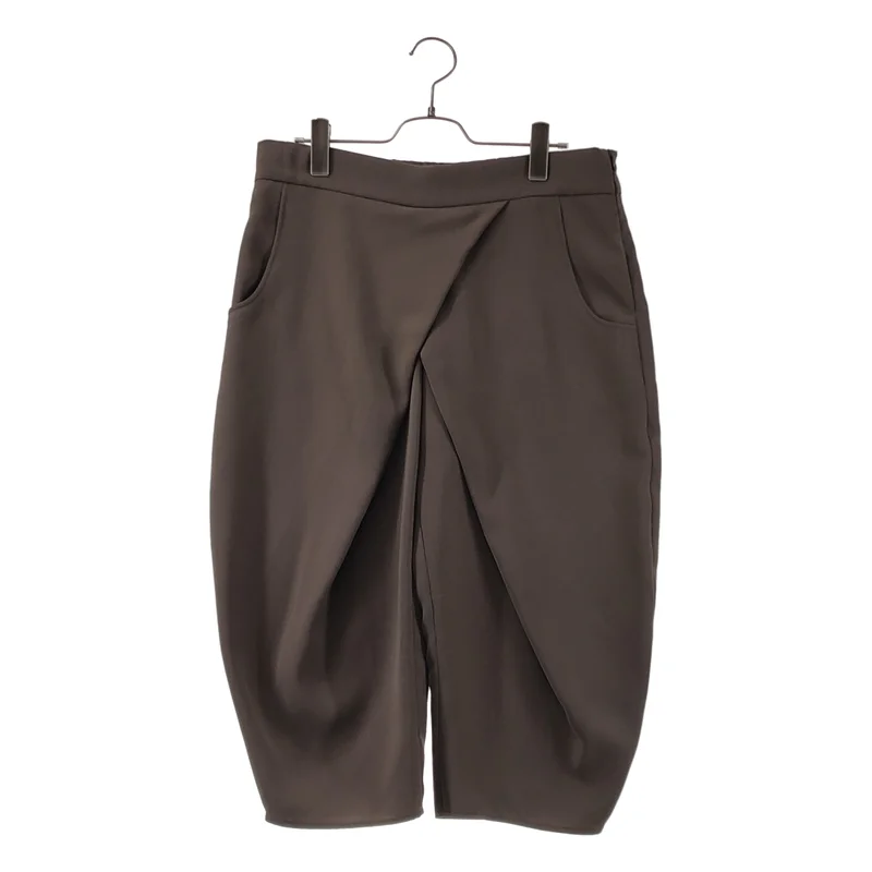 ARMANI COLLEZIONI / アルマーニコレツォーニ | サイドジップ ワイドパンツ | 42 | レディース