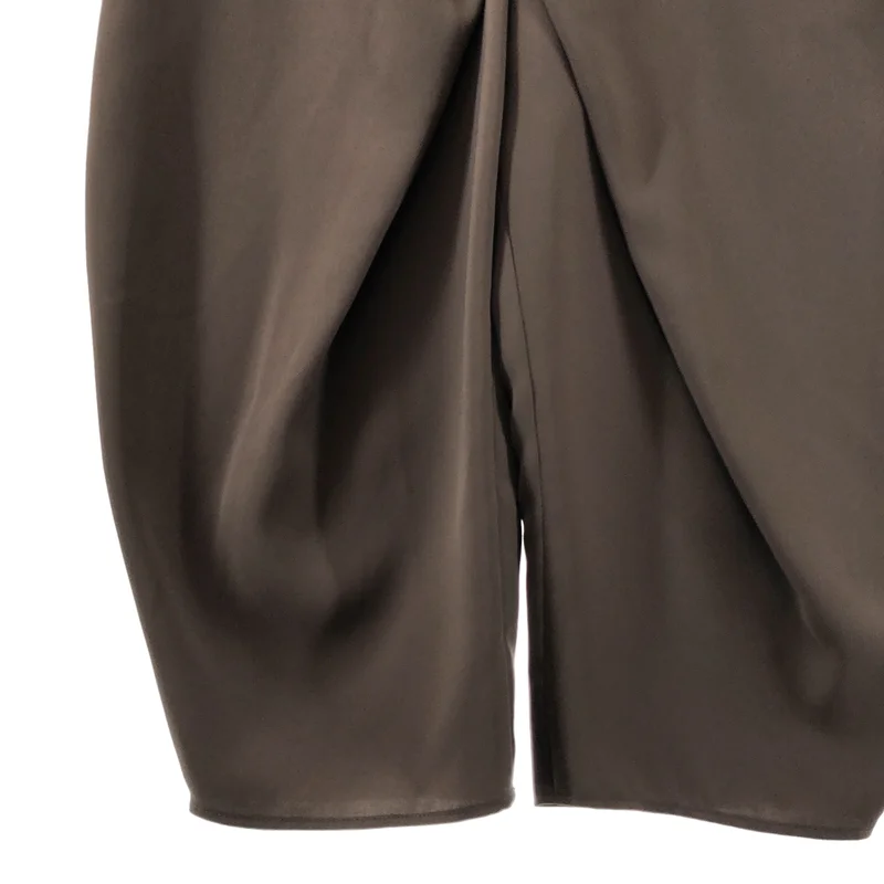 ARMANI COLLEZIONI / アルマーニコレツォーニ | サイドジップ ワイドパンツ | 42 | レディース