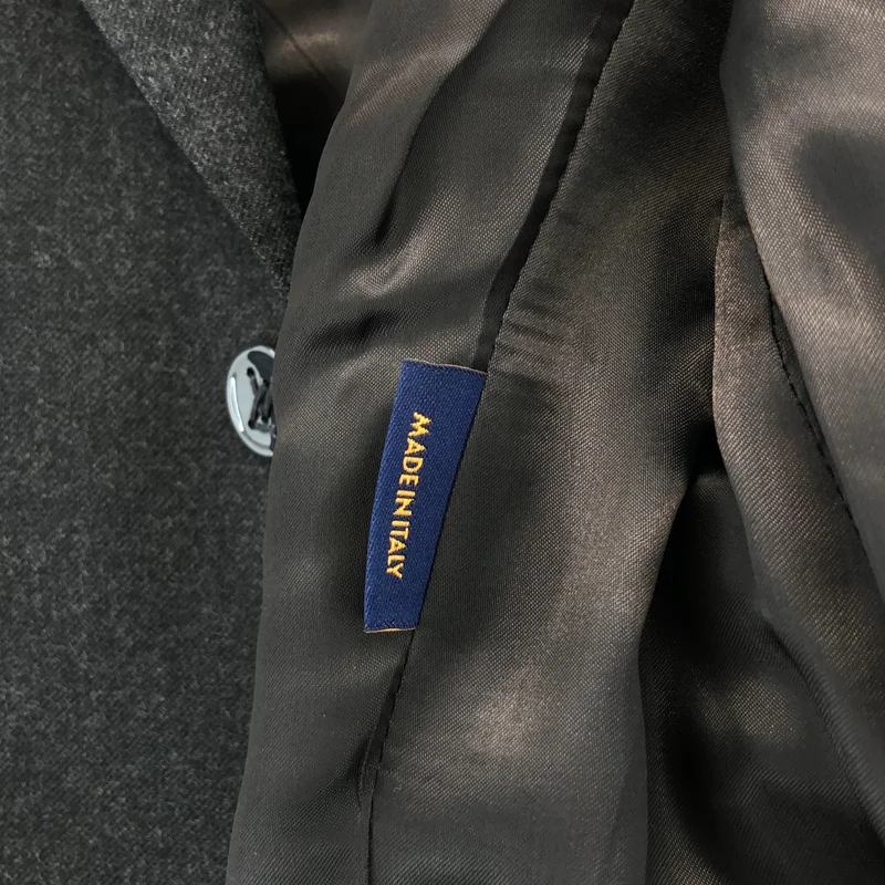 Louis Vuitton / ルイヴィトン | 2023SS | モノグラムフラワー LV ロゴ刺しゅう ウール 2B テーラードジャケット | 50 | メンズ