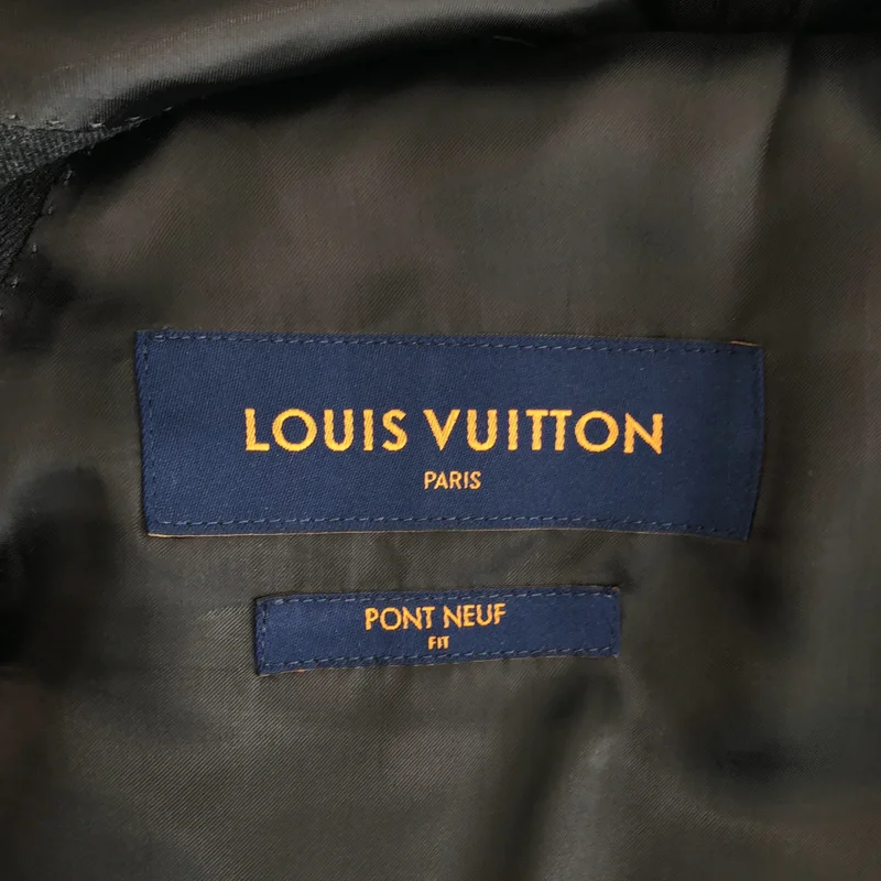 Louis Vuitton / ルイヴィトン | 2023SS | モノグラムフラワー LV ロゴ刺しゅう ウール 2B テーラードジャケット | 50 | メンズ