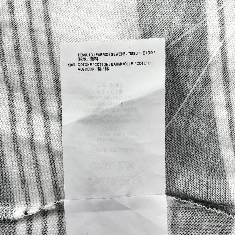 BALENCIAGA / バレンシアガ | ボーダー 変形 Tシャツ | S | レディース