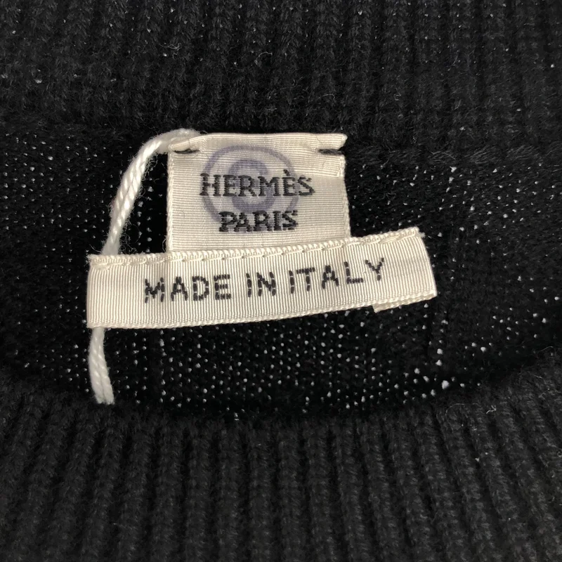 HERMES / エルメス | 2023AW | ウール Hパターン クルーネックニット | 34 | レディース