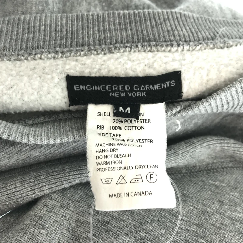 Engineered Garments / エンジニアドガーメンツ | サイドライン クルーネック スウェット | M | メンズ