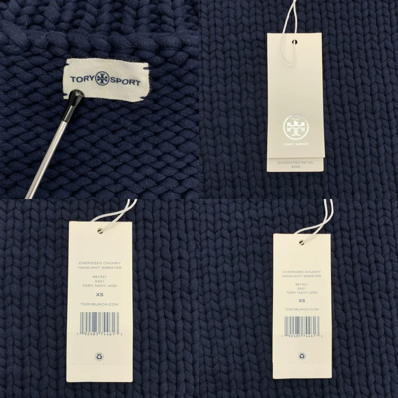 TORY SPORT / トリースポーツ | コットン ニット セーター | XS | レディース