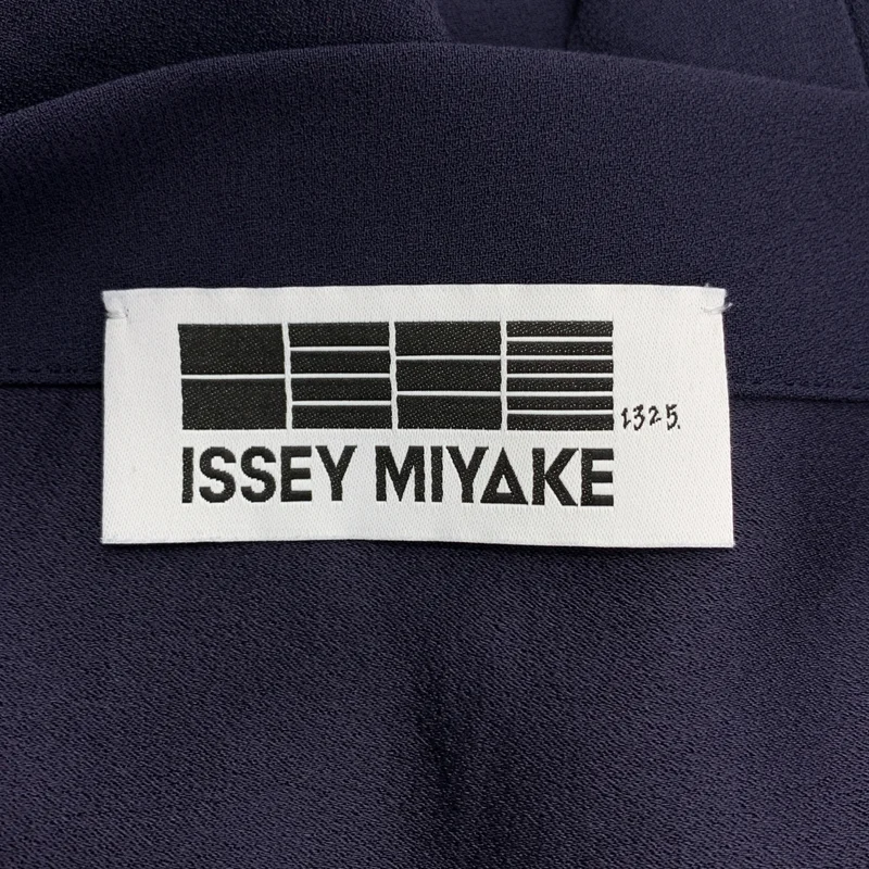 ISSEY MIYAKE / イッセイミヤケ | 変形 アシンメトリー オーバーシルエット スリット ドレス ワンピース | 3 | レディース