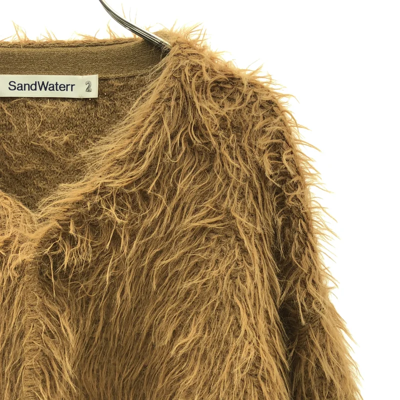 SandWaterr / サンドウォーター | 2025AW | ORGANIZED CARDIGAN フェザーヤーンカーディガン | 2 | メンズ
