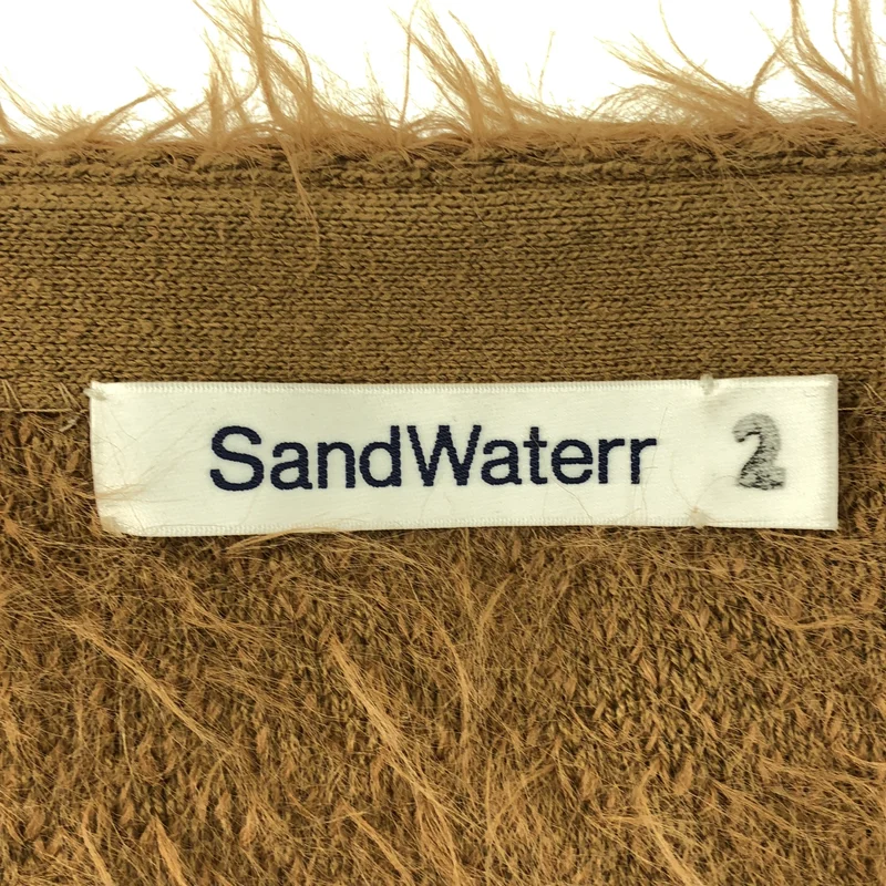 SandWaterr / サンドウォーター | 2025AW | ORGANIZED CARDIGAN フェザーヤーンカーディガン | 2 | メンズ