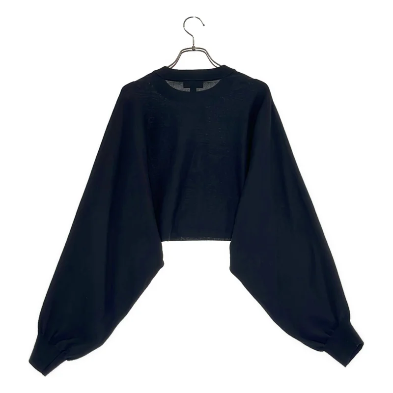 HYKE / ハイク | 2024SS | CREW NECK PONCHO SWEATER / コットン ニット | 2 | レディース